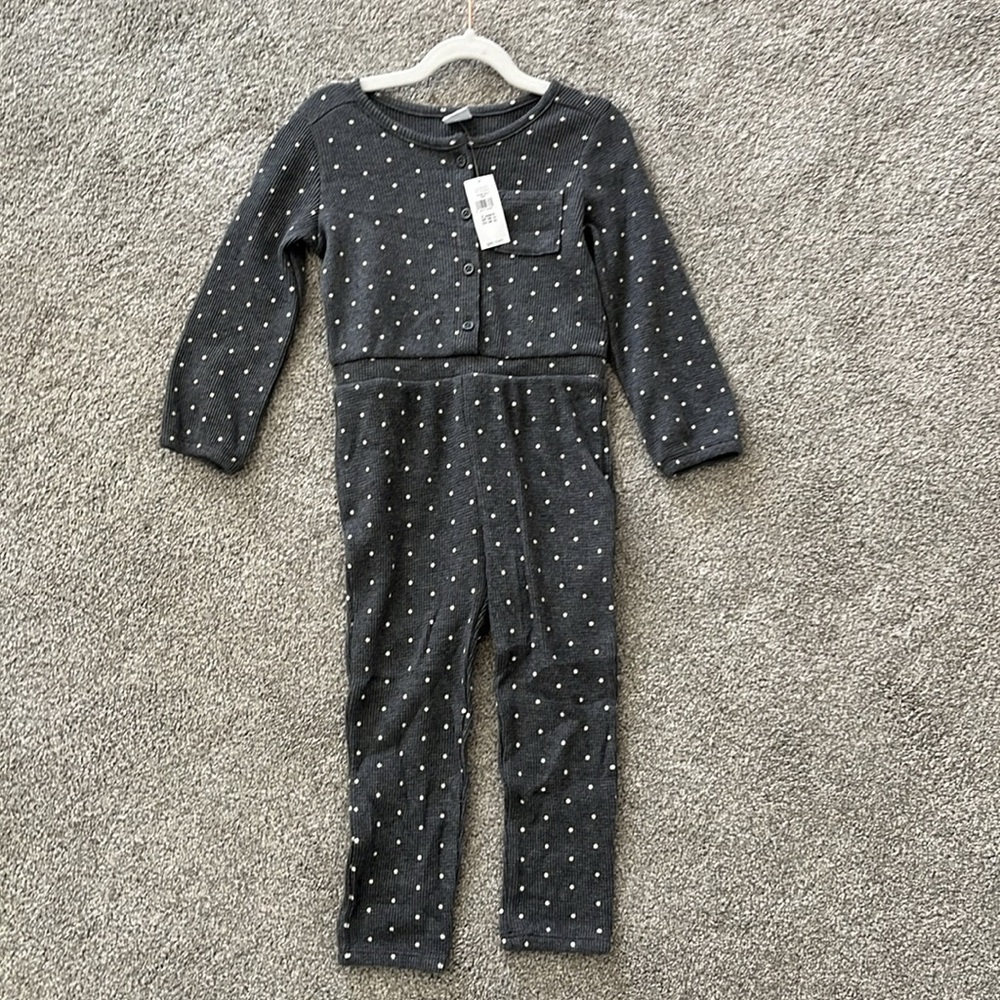 NWT Gap Polka Dot Jumpsuit Size 3T